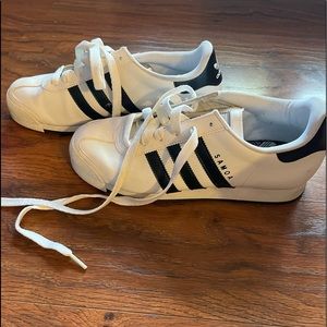 Gently used Adidas Samoa size 8